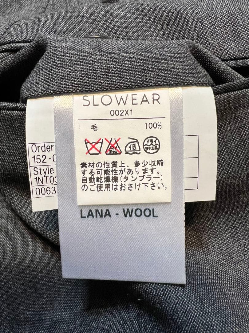 元祖美脚❗️INCOTEXスリムフィット チャーム付スラックス 50 検LEON