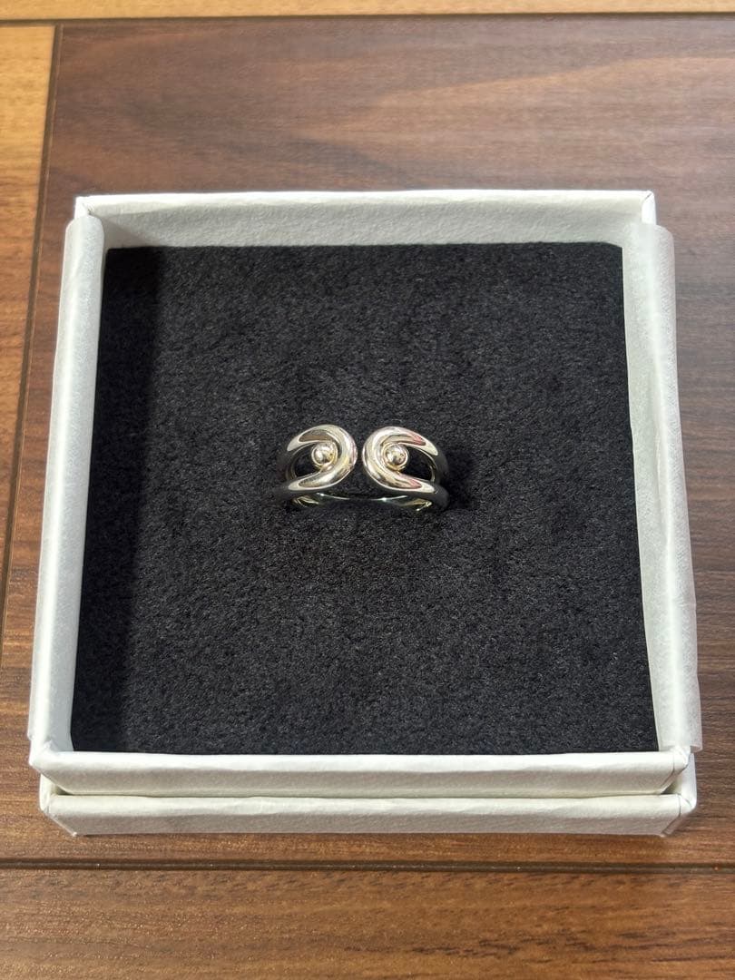 Llife ONDULATION RING 18号 Llife ONDULATION RING SILVER #16 リドム