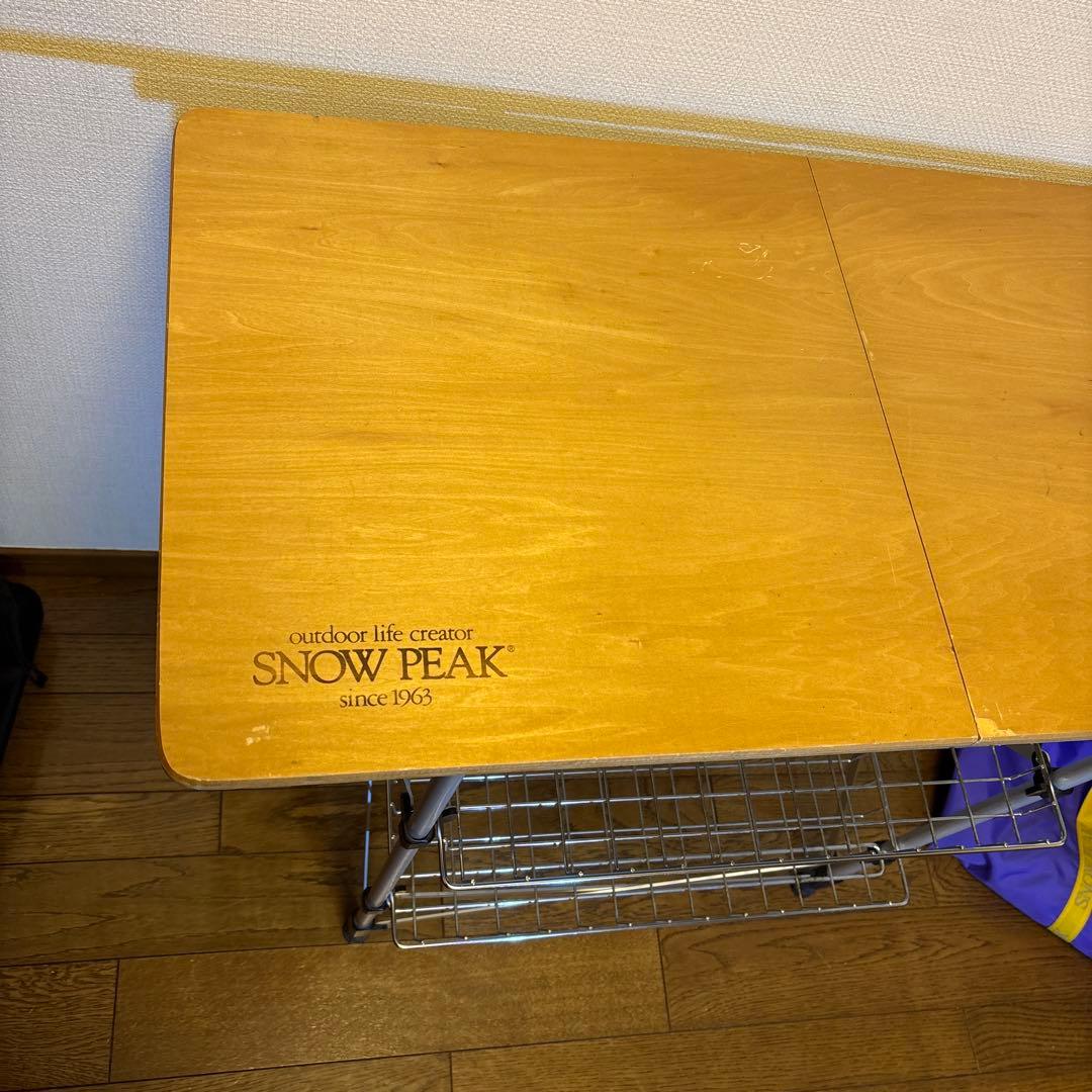  PEAK フィールドキッチンテーブル 収納棚付き✨