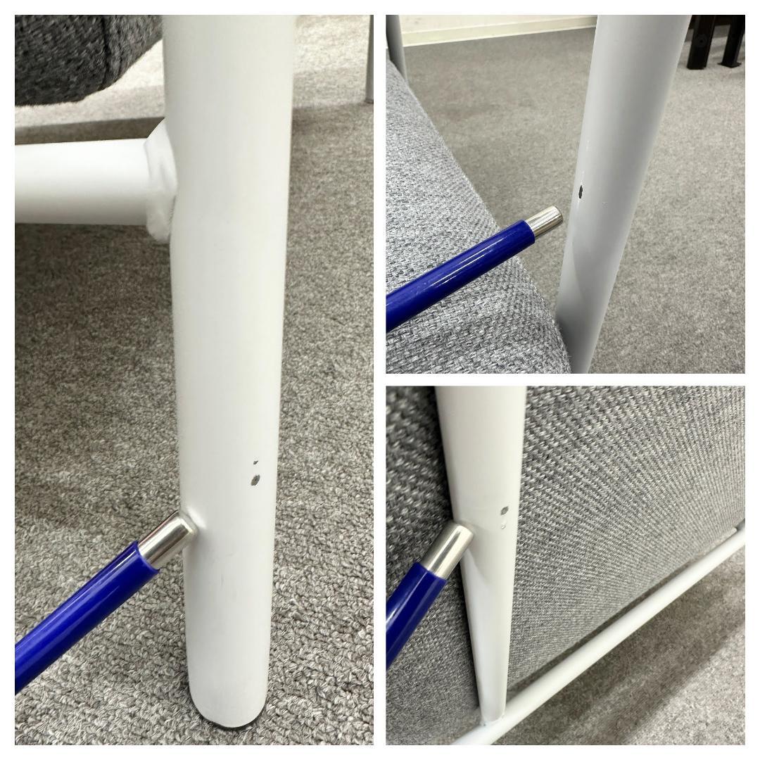 ベラコンテ□レール ラウンジソファ 1P グレー シンプル パモウナ