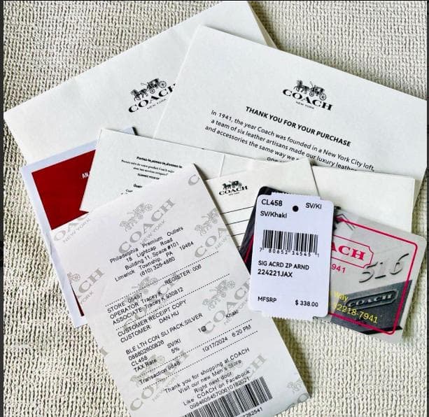 『新品未使用』コーチコーティングキャンバス アメリア コンバーチブル CL458