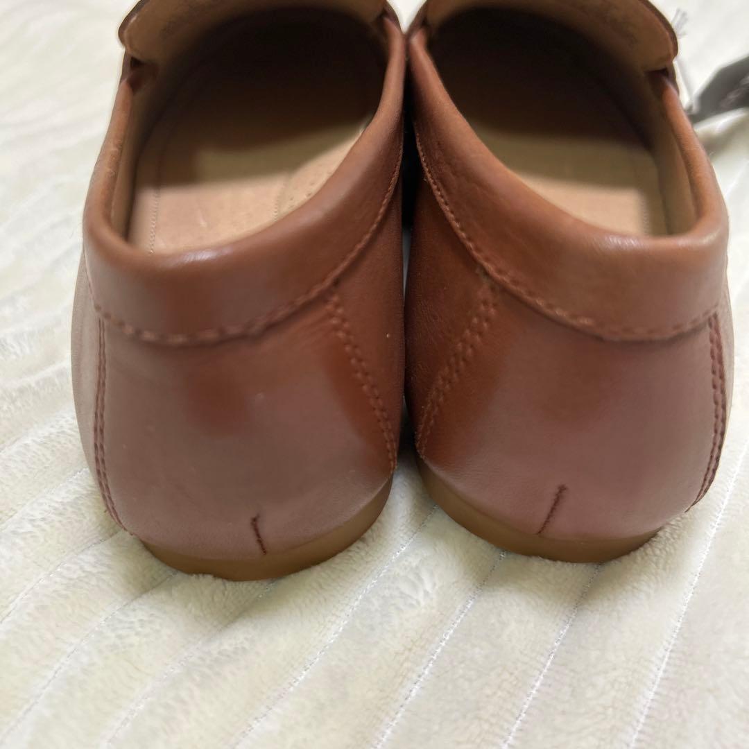 新品未使用　ローレンラルフローレン ローファーAVERI III タン　22.5