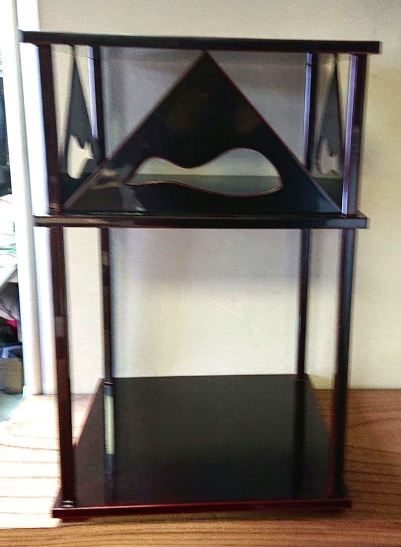 茶道具輪島塗二重棚