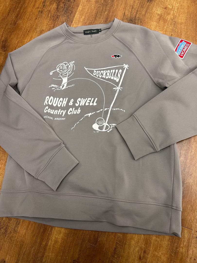 ラフアンドスウェル　ダンボールニット トレーナー L