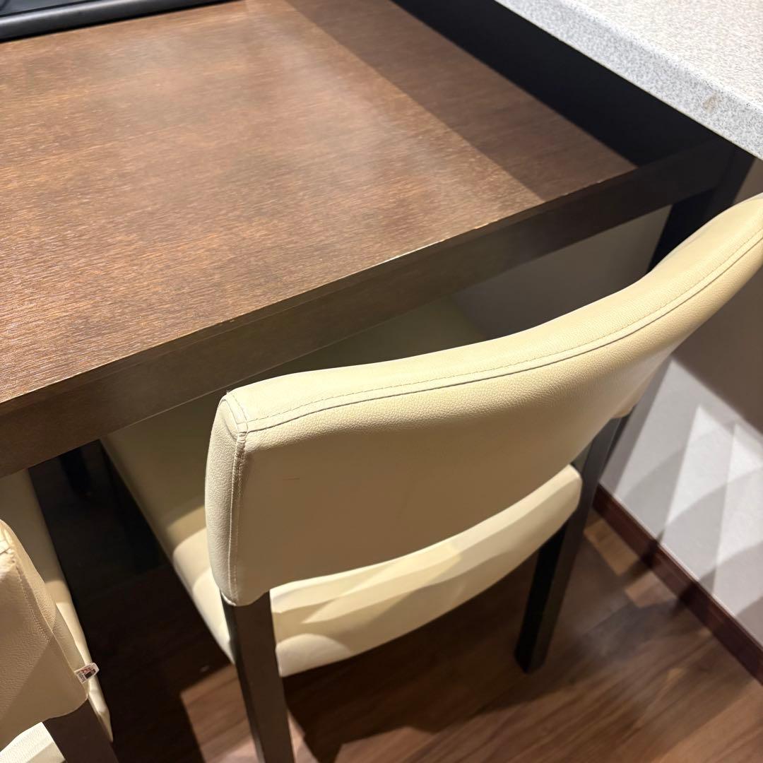 IYOBEダイニングテーブル・椅子セット 4人掛け★都内直接手渡し★