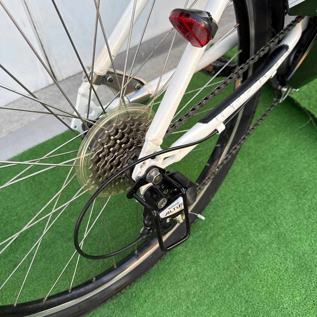 Panasonicパナソニック電動アシスト自転車26インチ スポーツ型 ホワイト