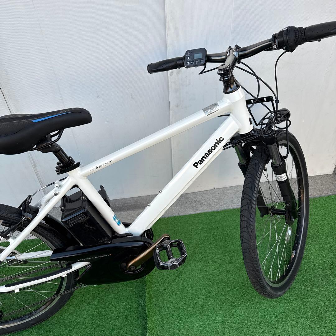 Panasonicパナソニック電動アシスト自転車26インチ スポーツ型 ホワイト