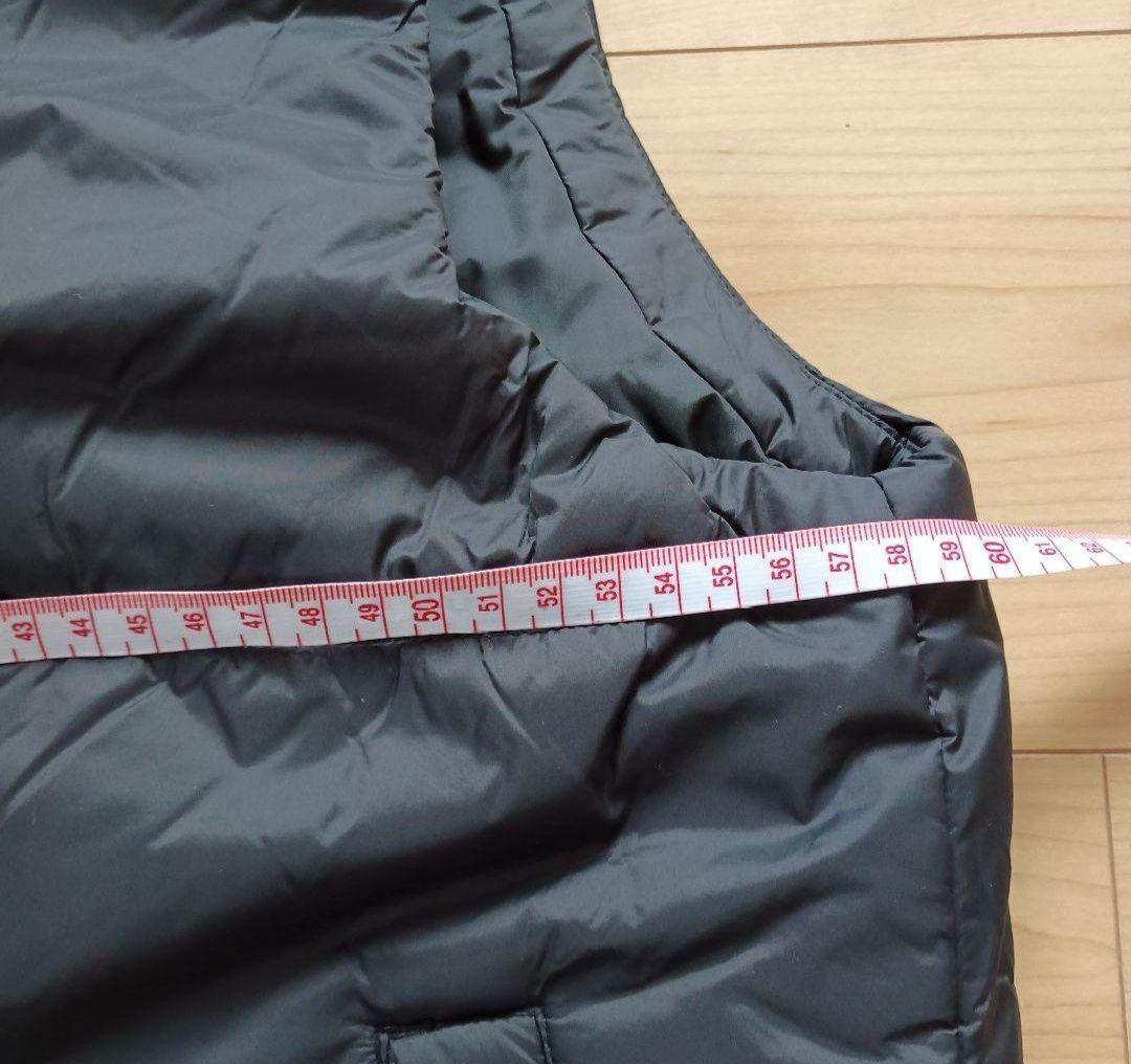【新品未使用品】エゴザル　ベスト　黒　Lサイズ　パフベスト　アウター
