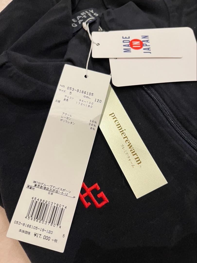 パーリーゲイツ　長袖　プレミアウォーム　タグ付き