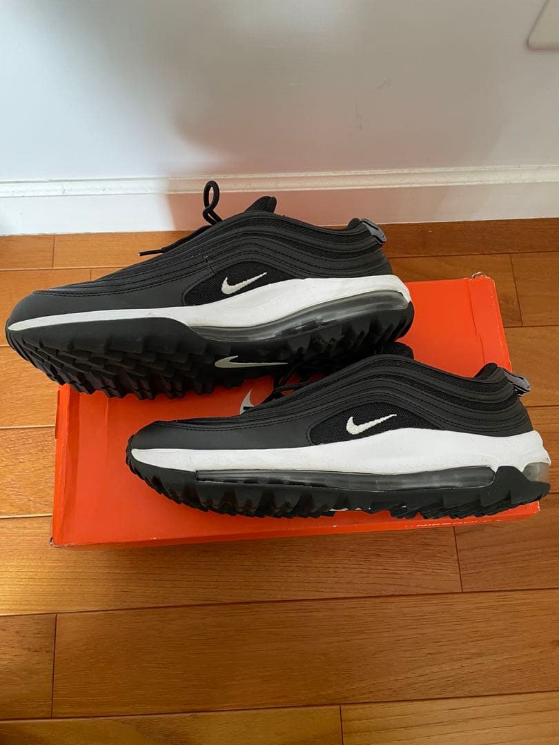 ナイキNIKEエアマックス97Golf/28.5cm/ブラック
