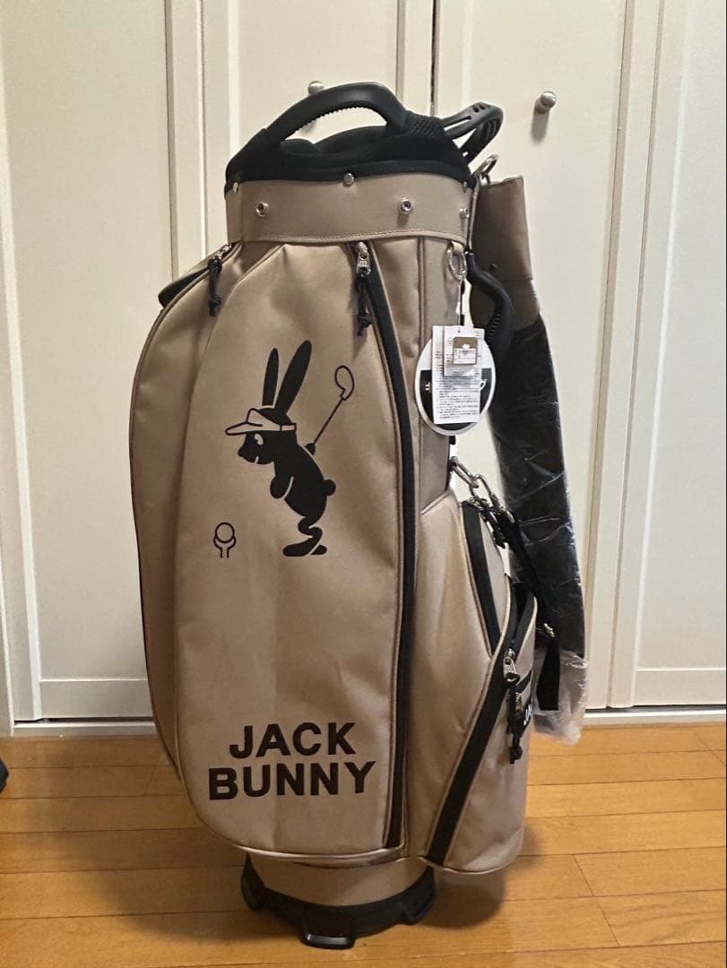 JACK BUNNY ゴルフバッグ ベージュ