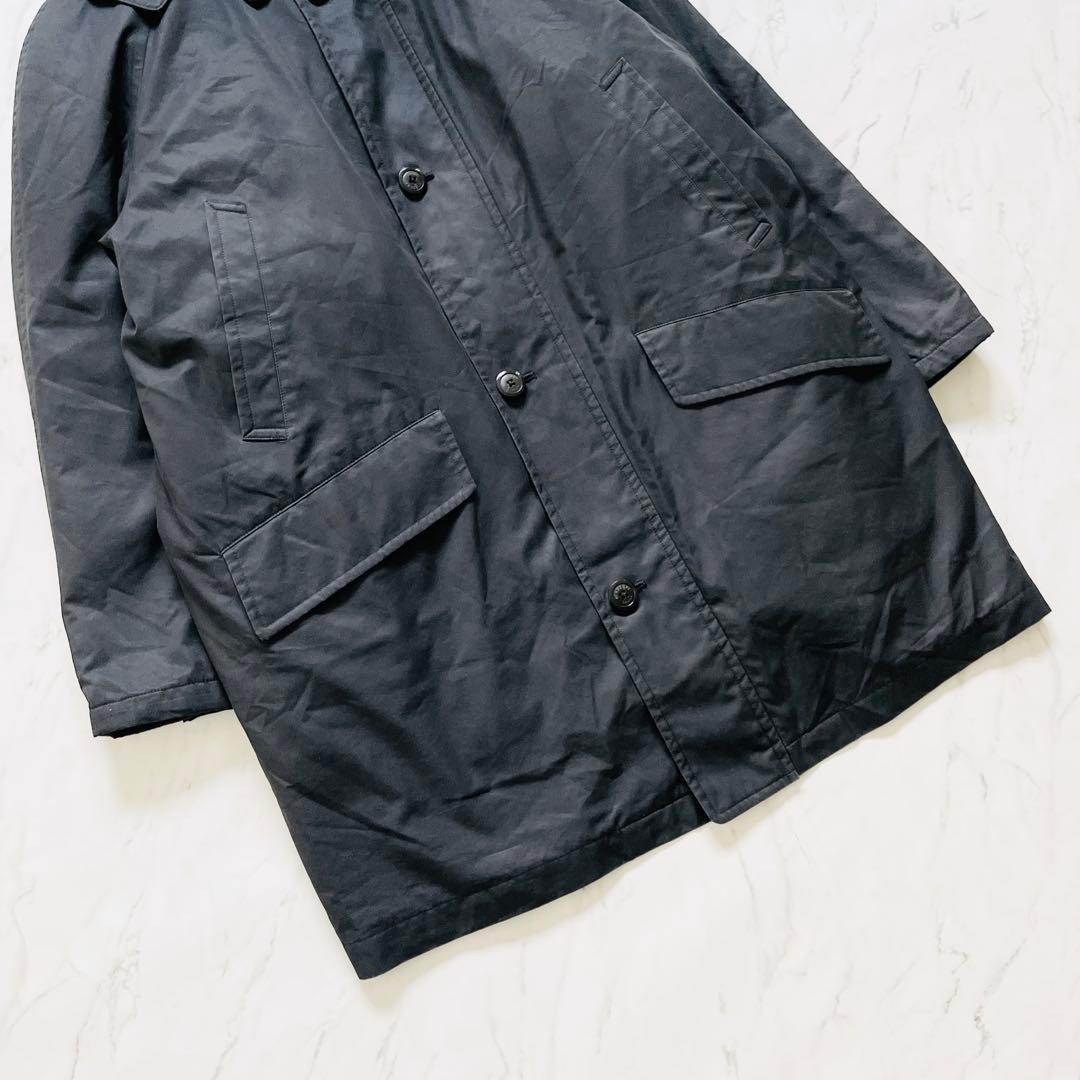 バーバリー モッズコート ダウンライナー付き ノバチェック フード付き