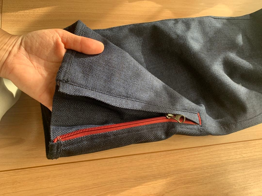 美品ICEPARDALスノボウェアセット　グレー　花柄　ネイビー　デニム