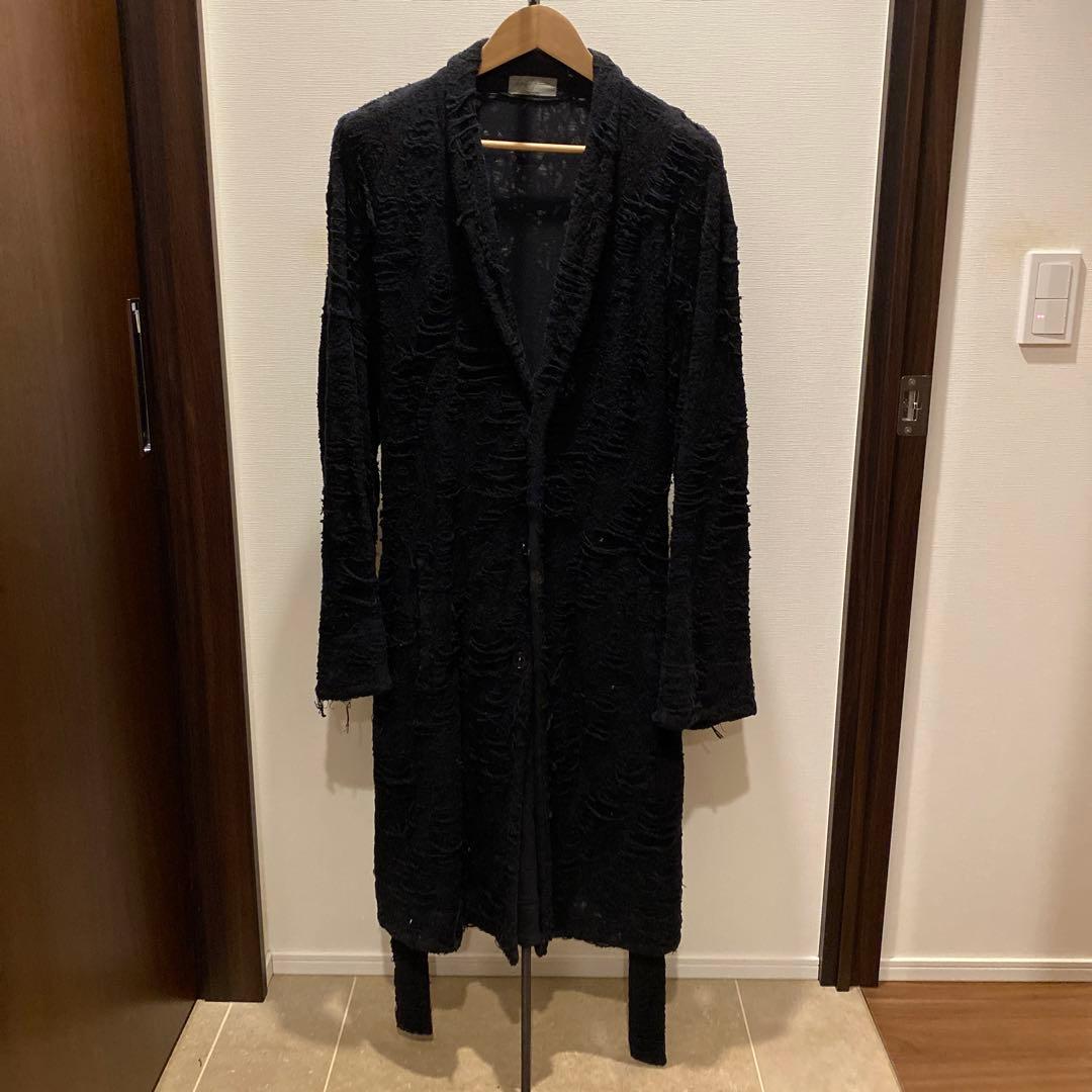 yohji yamamoto POUR HOMME ヨウジヤマモト ガウンコート - メルカリ