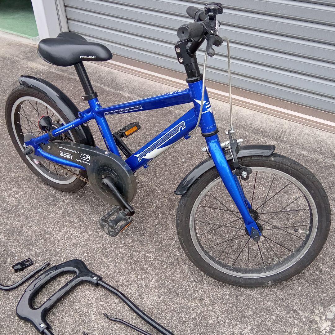 値引き中！！　アルミフレーム子供用自転車　アサヒ　プレシジョン　補助輪持ち手付き