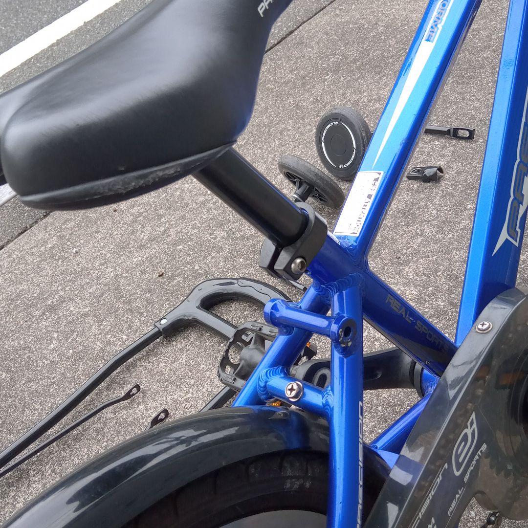 値引き中！！　アルミフレーム子供用自転車　アサヒ　プレシジョン　補助輪持ち手付き