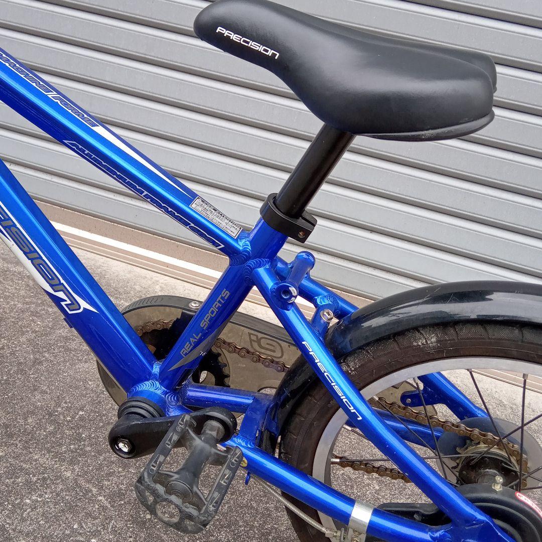 値引き中！！　アルミフレーム子供用自転車　アサヒ　プレシジョン　補助輪持ち手付き