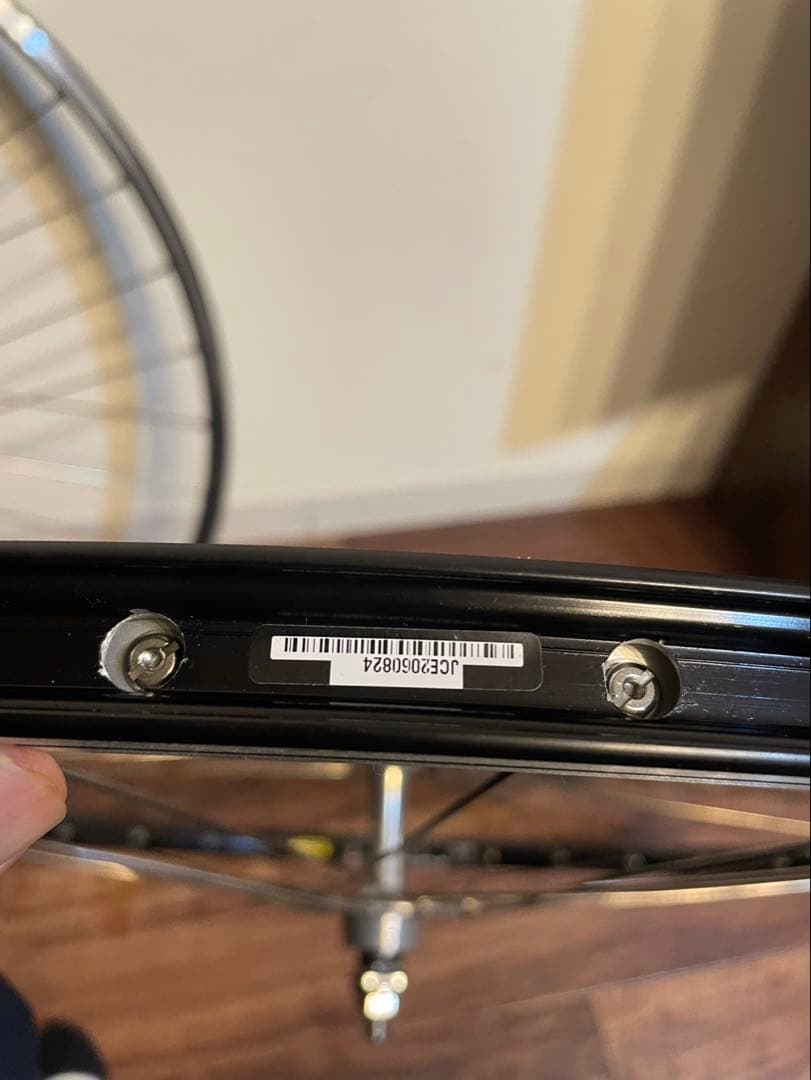 mavicリム×njsハブ ホイール 前後セット