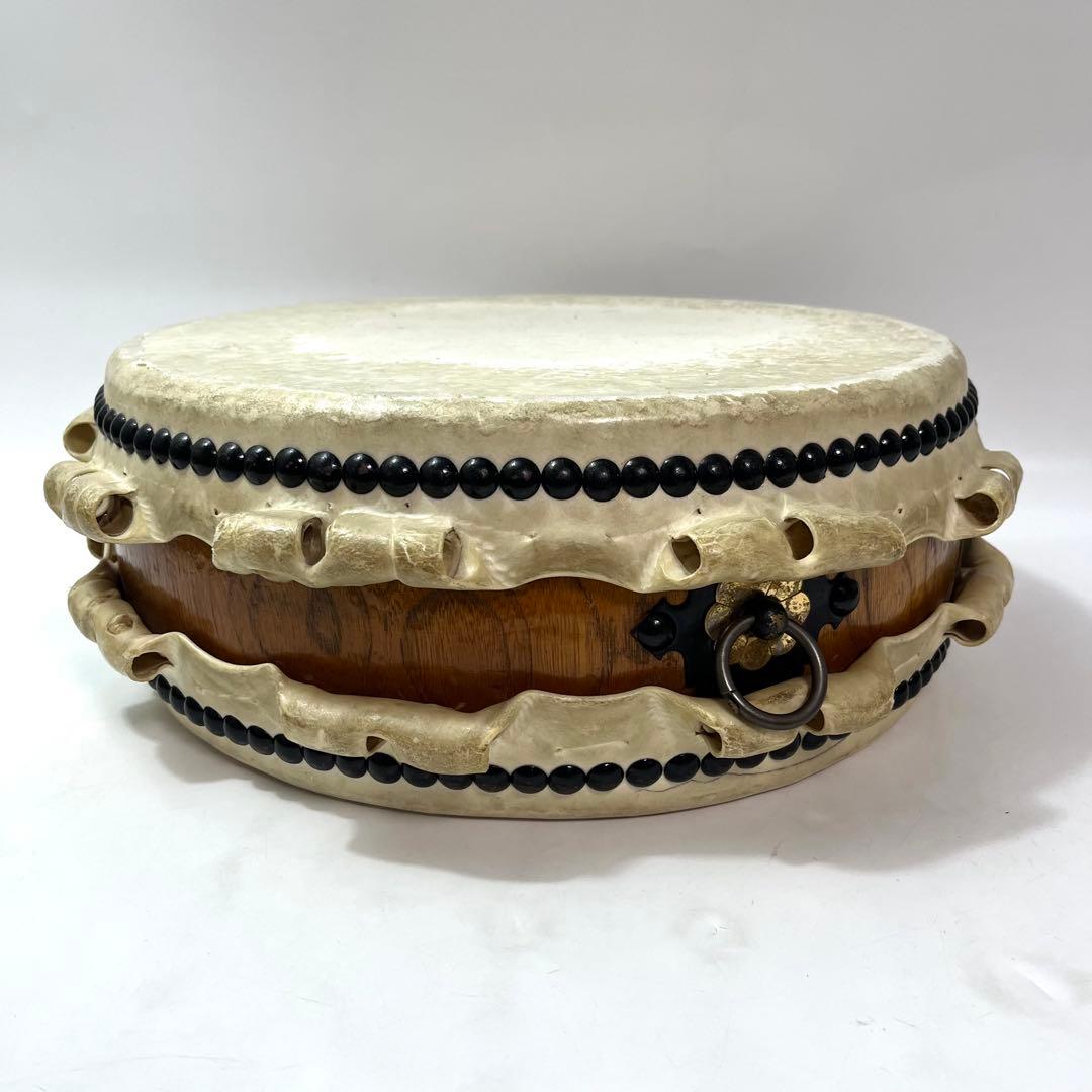 (せ43)（せ42）2台 和太鼓 平太鼓 音研 やまびこ太鼓 耳あり 締鼓