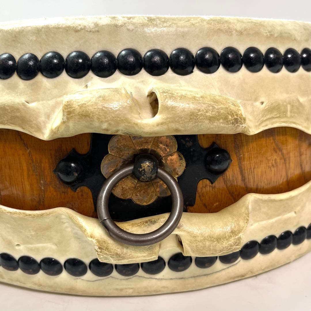 (せ43)（せ42）2台 和太鼓 平太鼓 音研 やまびこ太鼓 耳あり 締鼓