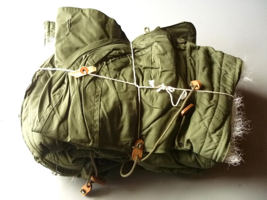 新品 70s 米軍 M-65 フード デッドストック モッズコート パーカー D