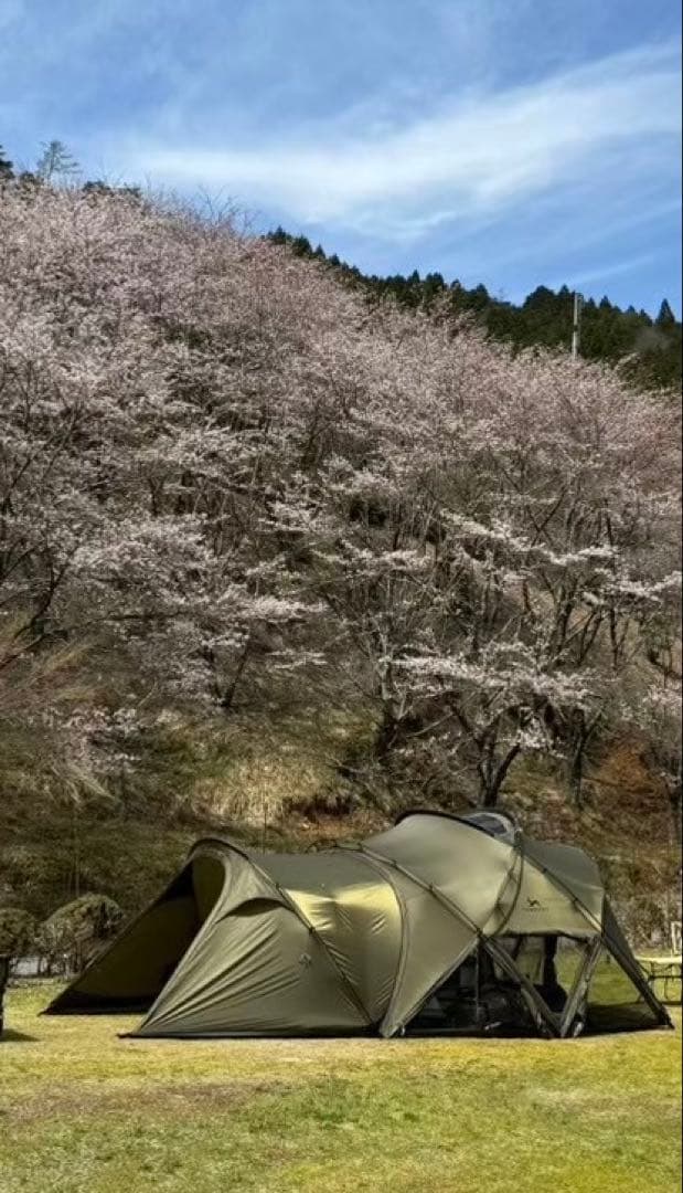 【青の2本線】TOMOUNT G MOON用拡張テント＋メッシュドア