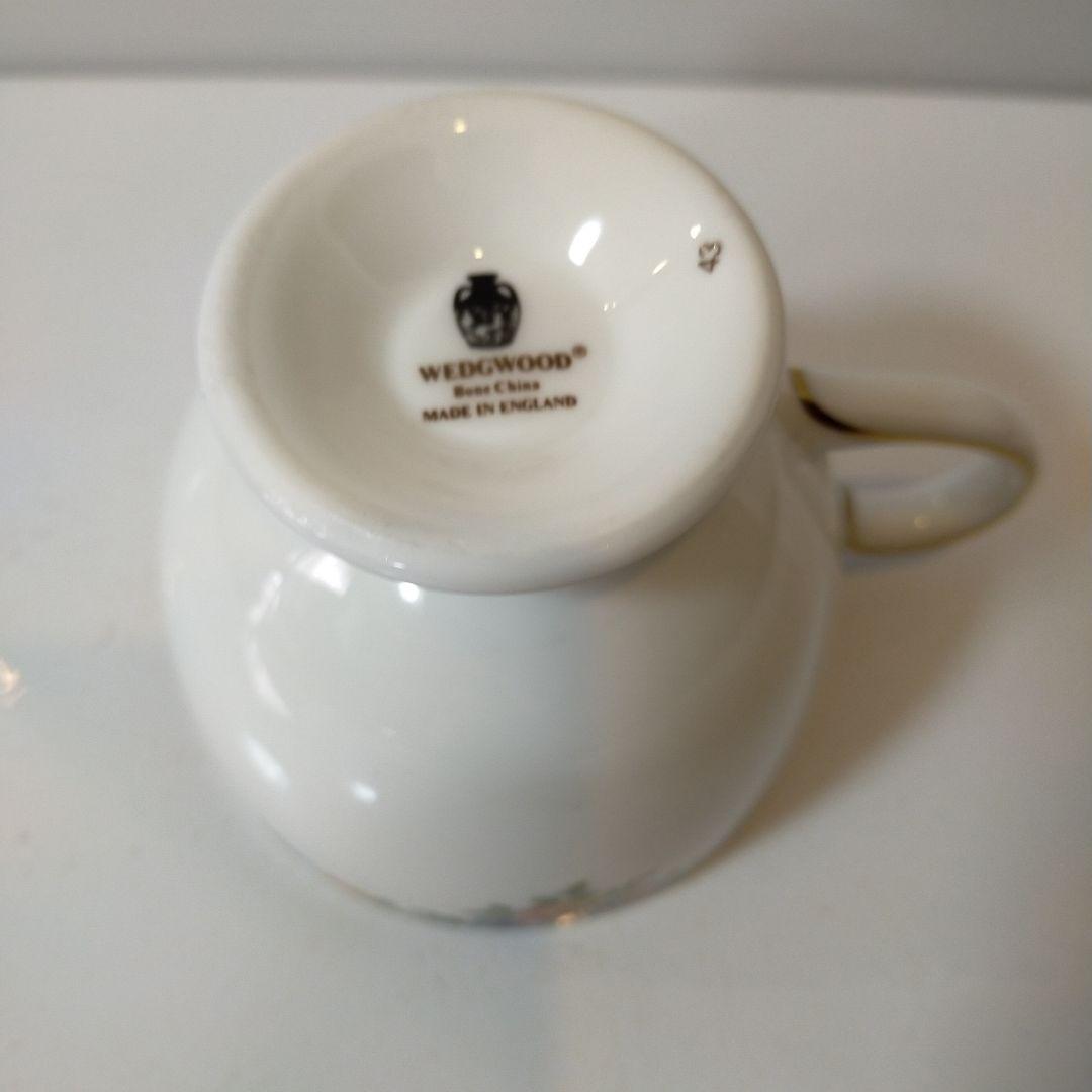 ウェッジウッド 黒壺オズボーン コーヒー、ティーカップ＆ソーサー5客