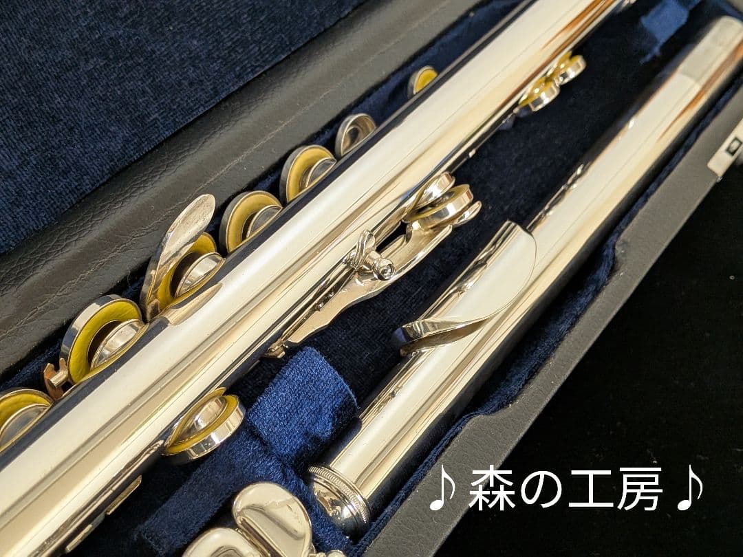中古フルート専門店‼️部活応援‼️銀メッキヤマハフルートYFL211SⅡ Eメカ