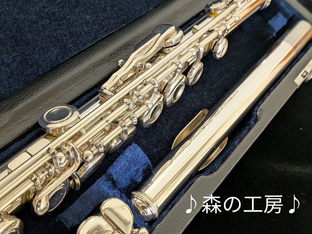 中古フルート専門店‼️部活応援‼️銀メッキヤマハフルートYFL211SⅡ Eメカ