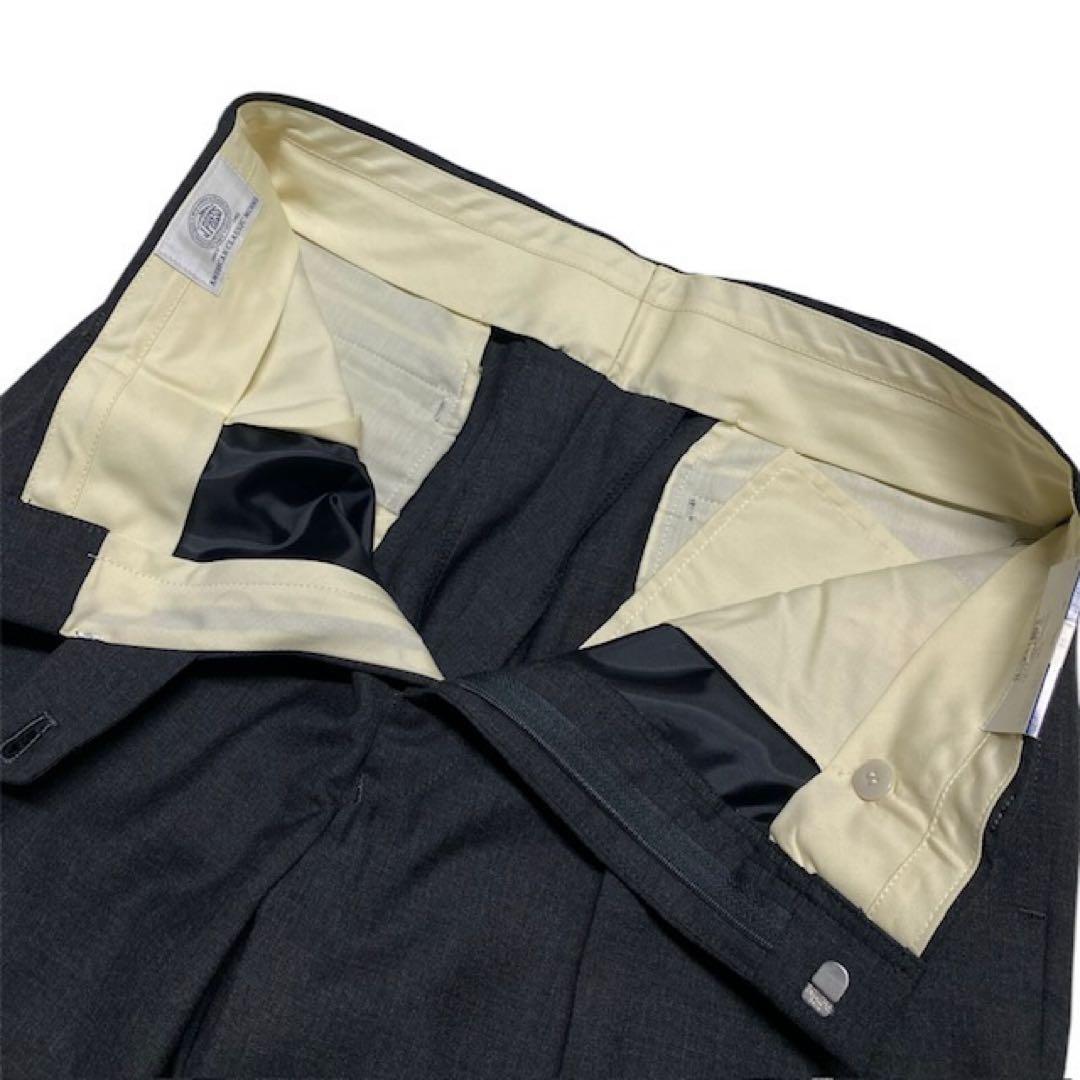 【新品】 J.PRESS 毛100% 2タック スラックス パンツ　25イ253