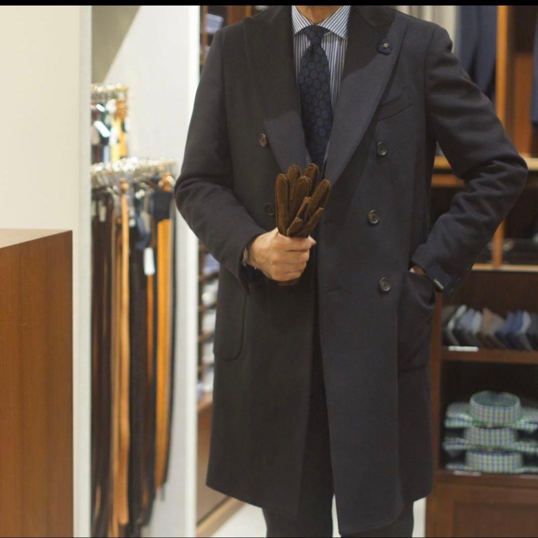 バーニーズ　ダブル　チェスターコート　ラルディーニ　タリアトーレ