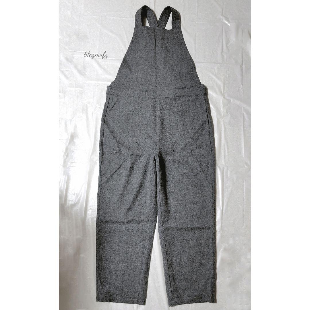 美品 DANTON 暖か ウール フランネル ロゴ オールインワン ダントン