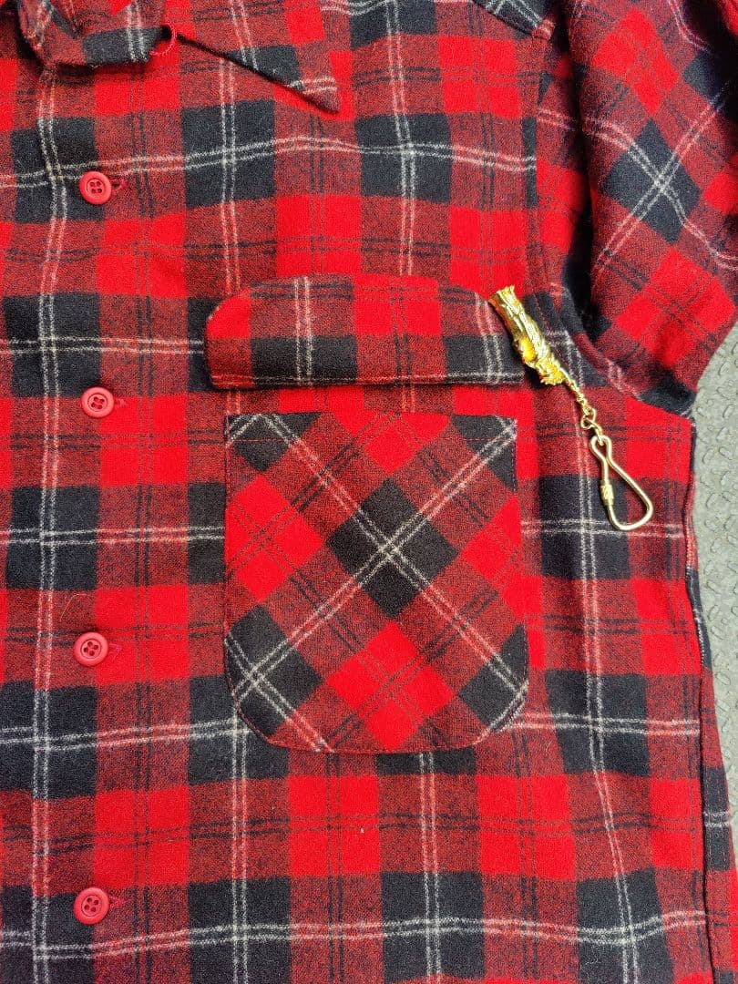 ビンテージ Pendleton ウール シャツ ペンドルトン オンブレ ボード