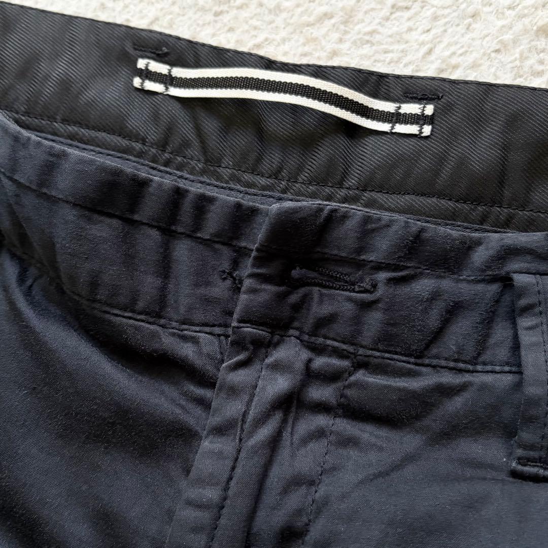 【希少品】ストーンアイランド カーゴパンツ ワッペン ウール混 ブラック W32