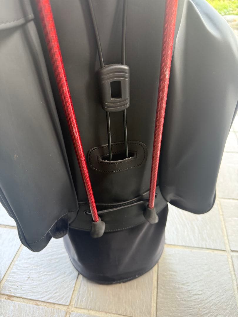 VESSEL PLAYER 3.0 キャディバッグ ホワイト/レッド/ブラック