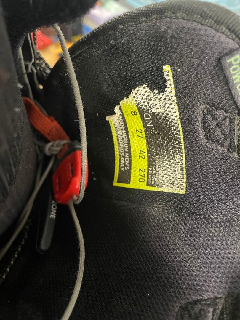 Burton step on ブーツ　セット　 Ion 27cm 訳あり