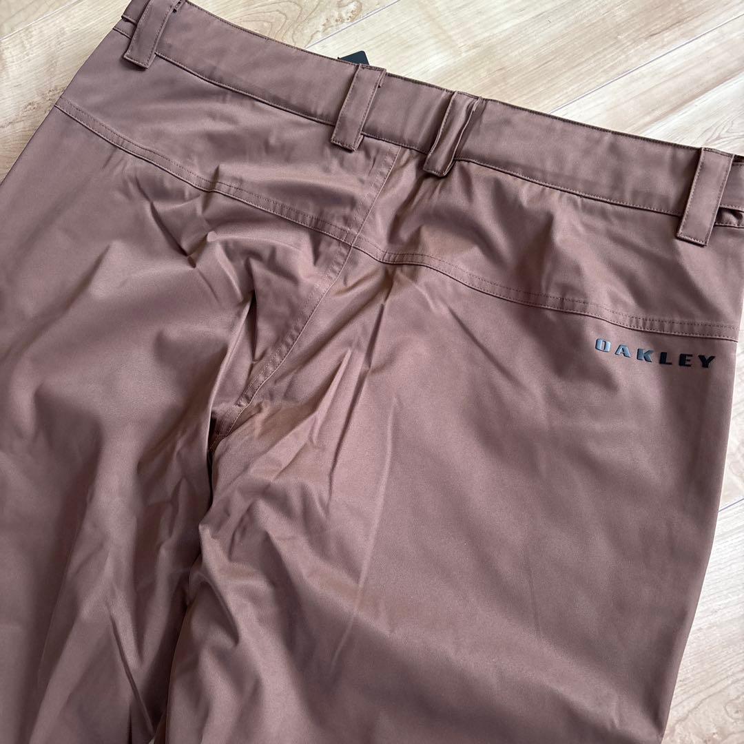 新品　オークリー　メンズ　スノーボードパンツ　ブラウン　撥水　日本XLサイズ