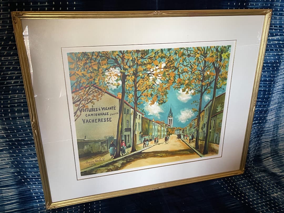 モーリス・ユトリロ（リトグラフ）