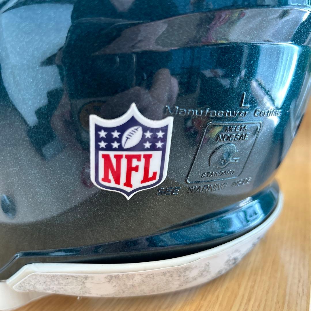 【レア】Riddell フィラデルフィア・イーグルス オーセンティックヘルメット