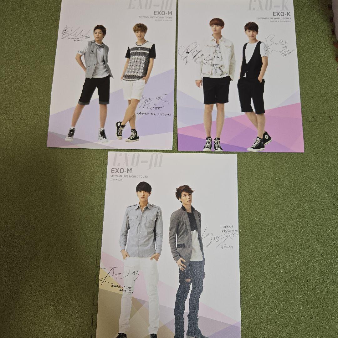 EXO トレカ カイ レイ セフン チャニョル バッジ ファイル Tシャツ58点