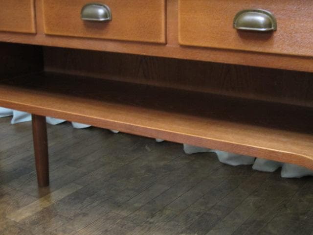 飛騨家具 飛騨産業 キツツキ 3杯引き出し コンソールテーブル/木製デスク