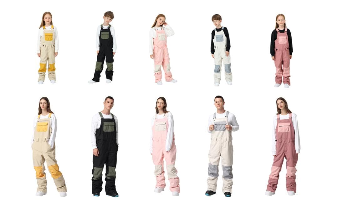 【新品】スノボウェア ビブパンツ キッズ 子供 140