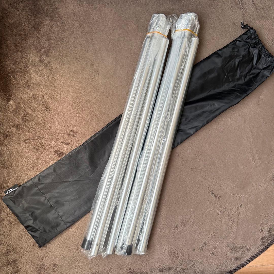 SoomloomタープAdranus5.7ｍX5.0ｍ　ポール・延長ベルトセット