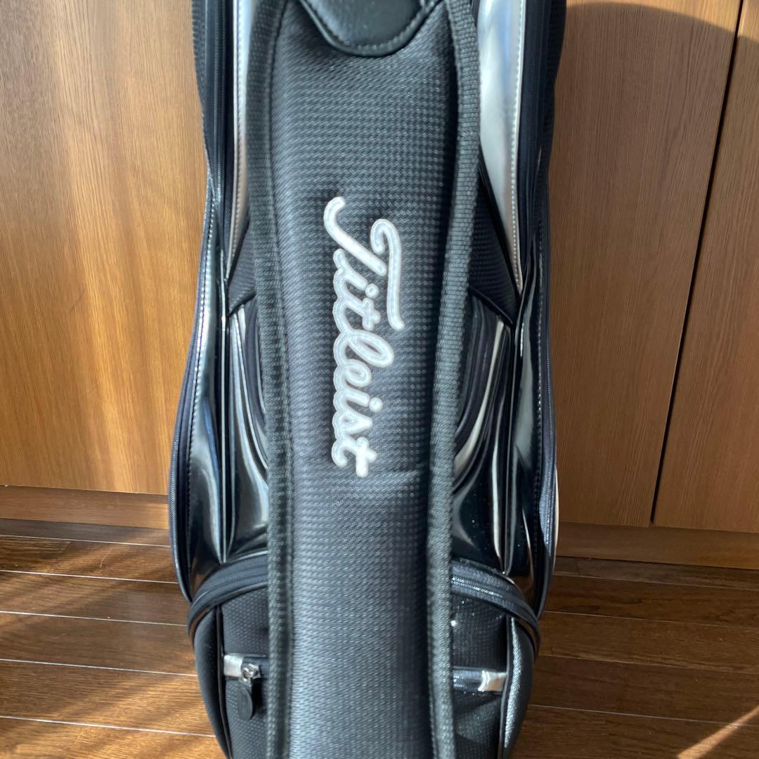 【タイトリスト定番カラー】Titleist キャディバッグ 黒白 そこそこ美品！