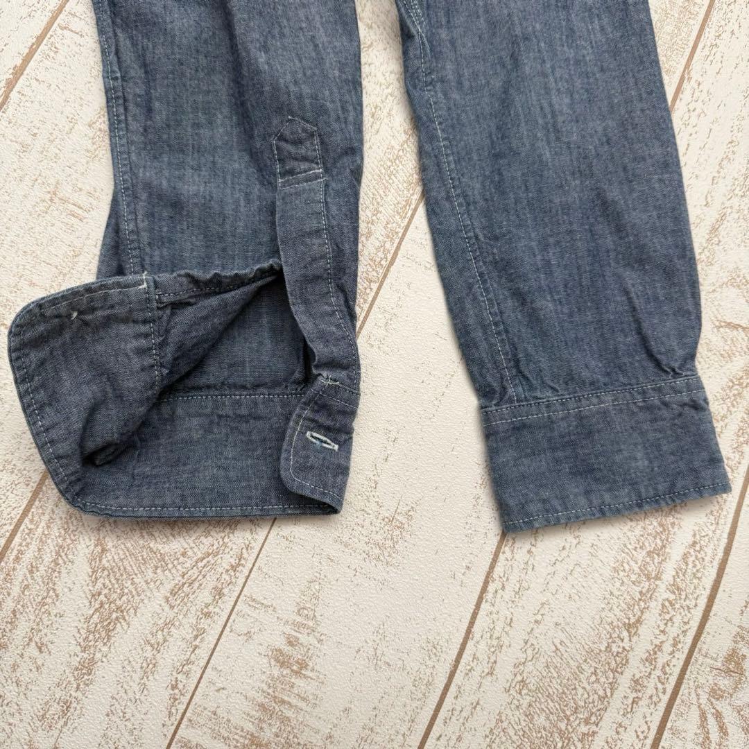 美品USA製【エンジニアードガーメンツ】19th BD Shirt シャンブレー