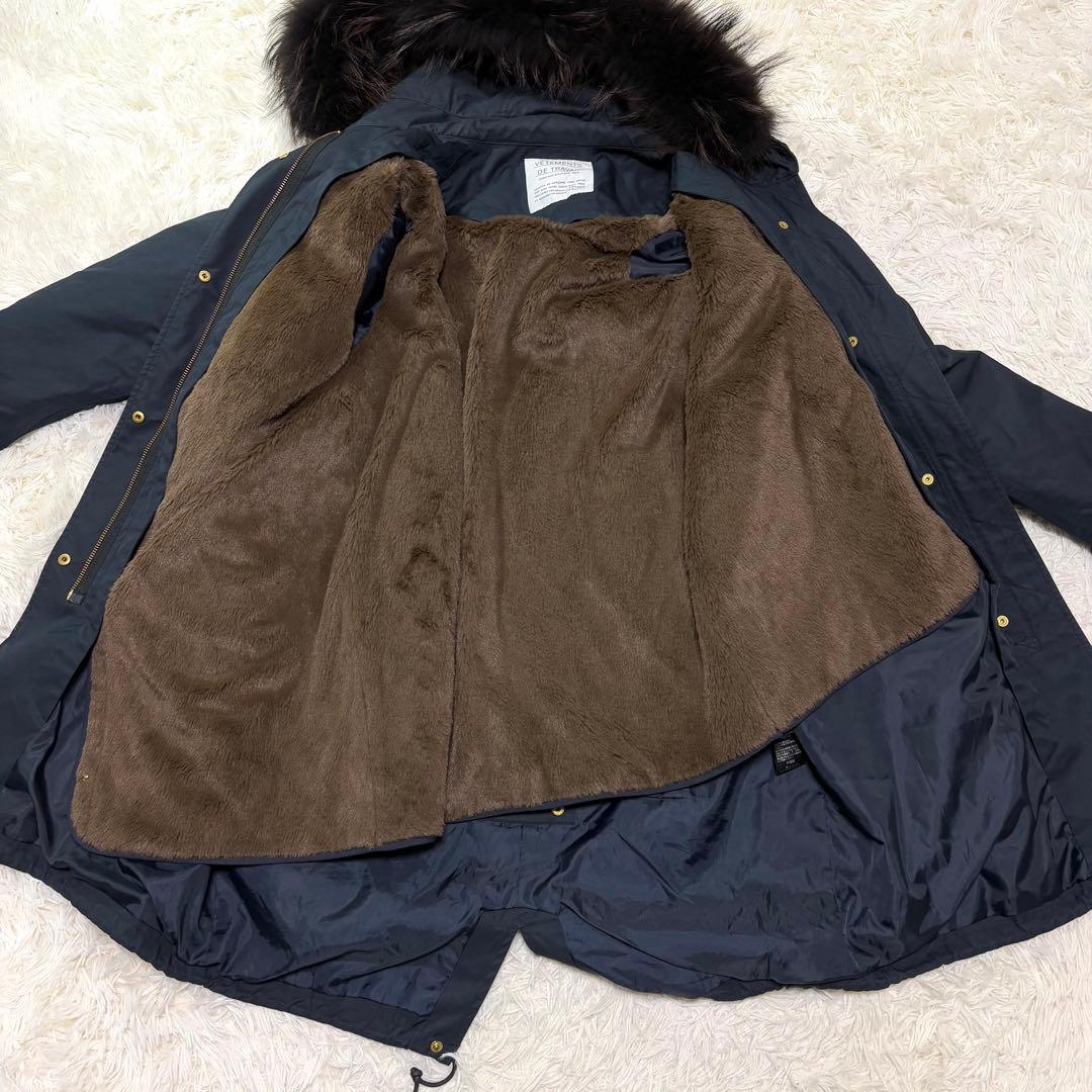 maimrmt様ヴェトモン イエナ別注 ライナー付き モッズコート 40 ネイ