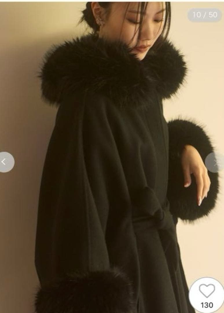 セルフォード♡ファーポンチョコート