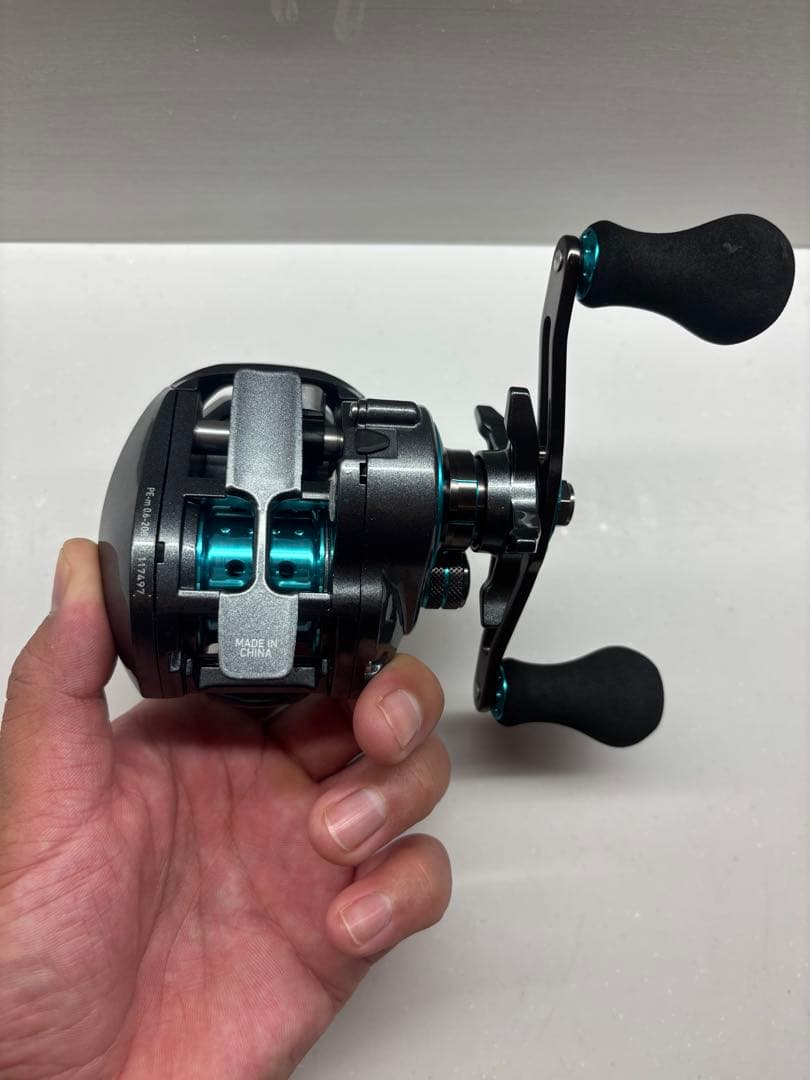 極美品ダイワ カウンター付ベイトリール Light SW X IC SS 左巻き