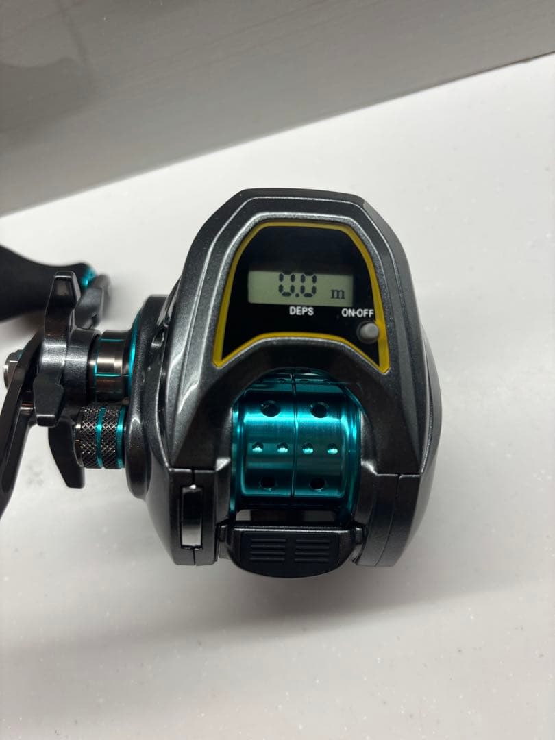 極美品ダイワ カウンター付ベイトリール Light SW X IC SS 左巻き