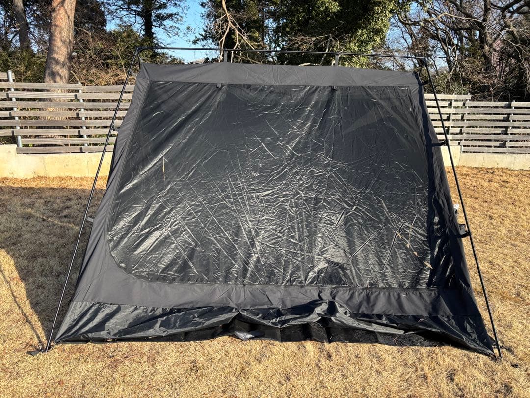 camvil ケムビル　Aテント　ブラック　軍幕　TPU